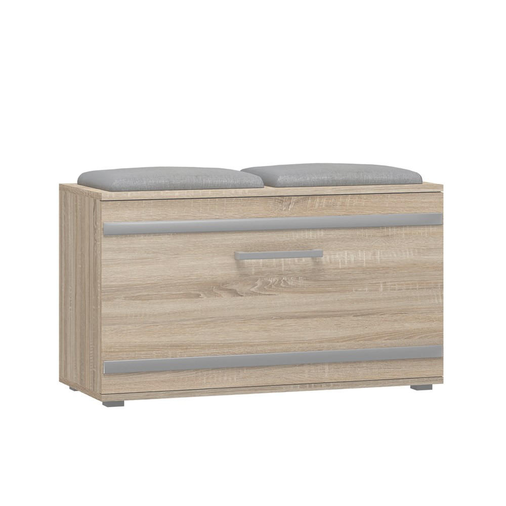 SCHUHSCHRANK Sonoma 85/45/35 - Sonoma Eiche, Holzwerkstoff (85/45/35cm) - RAUMHIRSCH FURNITURE