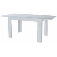 TISCH Kongo EXT Weiß 120-170/80/75 cm - Weiß, Holzwerkstoff (80/120/75cm) - Matkam Möbel
