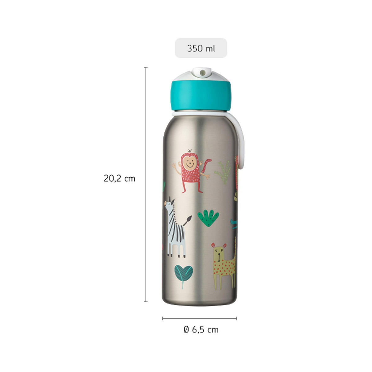 THERMOFLASCHE Campus (2025) Spiderman 350 ml - Blau/Rot, Metall (0.35L) - Mepal