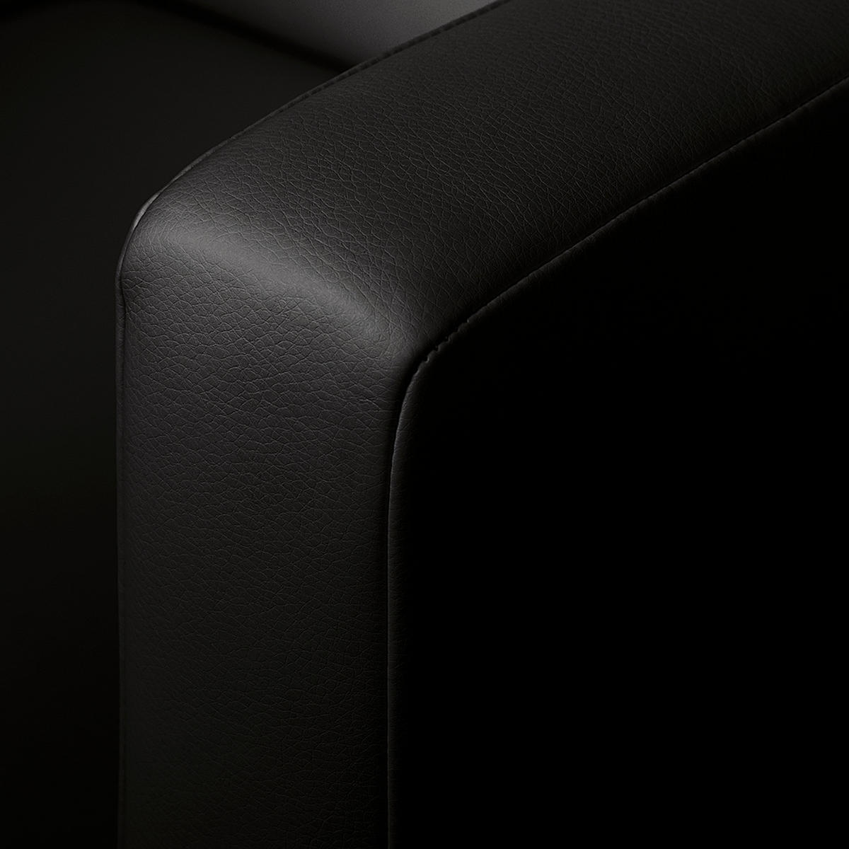 COCKTAILSESSEL - Schwarz, Kunststoff/Textil (63/71/64cm) - home24