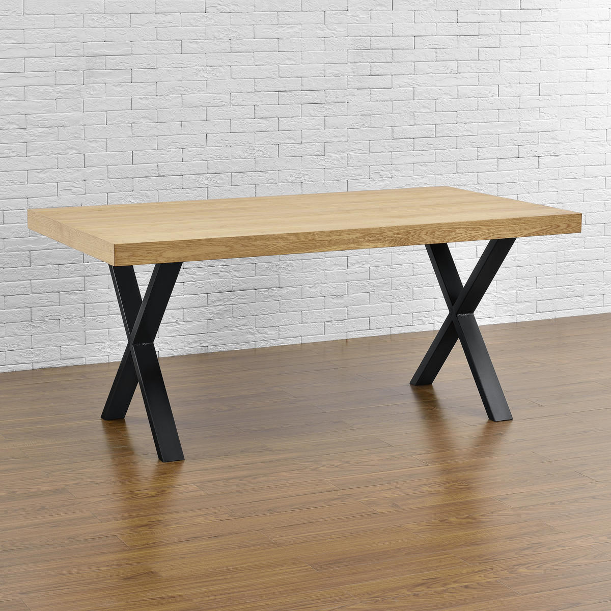 SADA STOLOVÉHO PODSTAVCE 2 DL. Greith - černá, kov (69/72/8cm) - [en.casa]