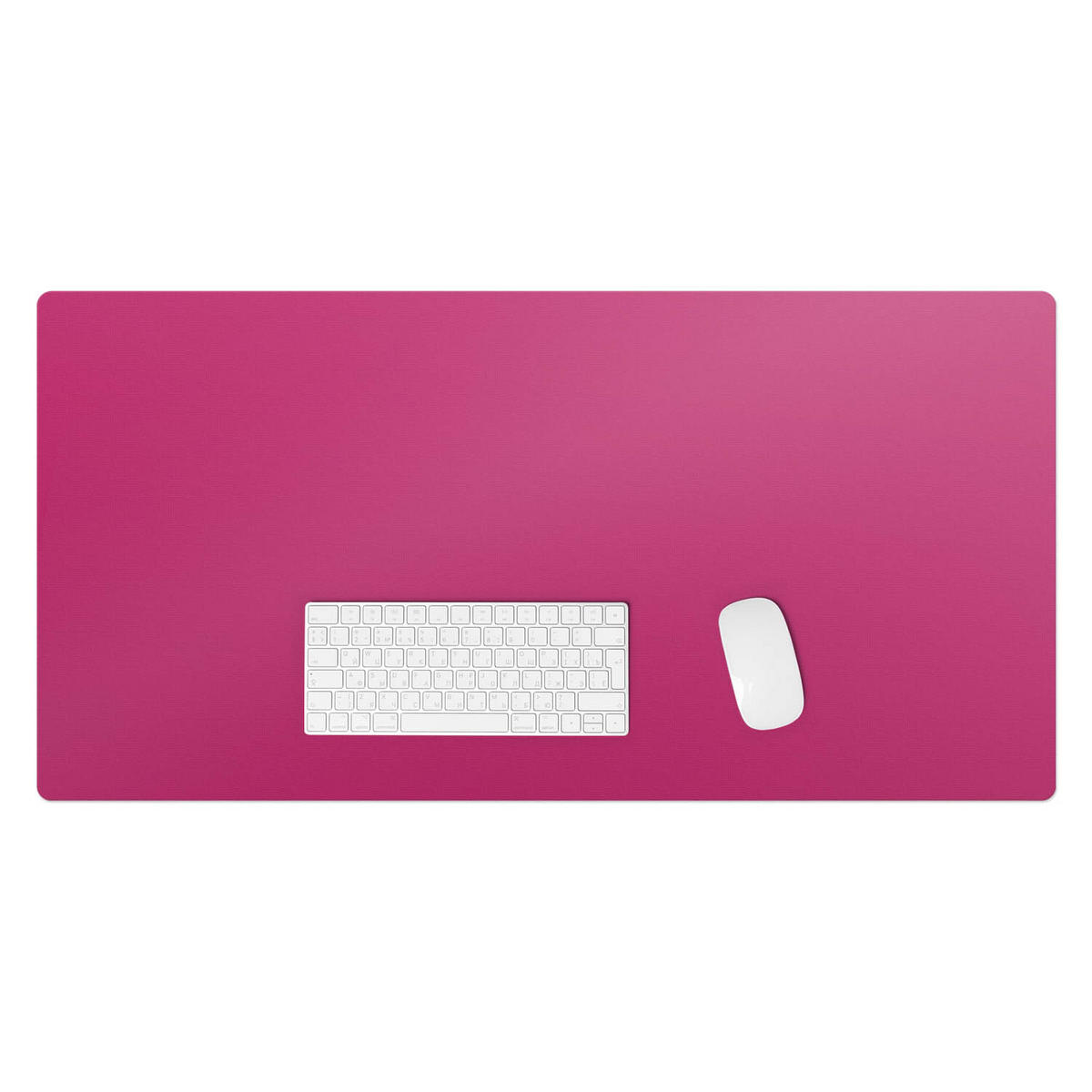 SCHREIBTISCHUNTERLAGE 100x50 cm Rosa - Magnolie, Kunststoff (100/50/1.6cm) - Wallfluent