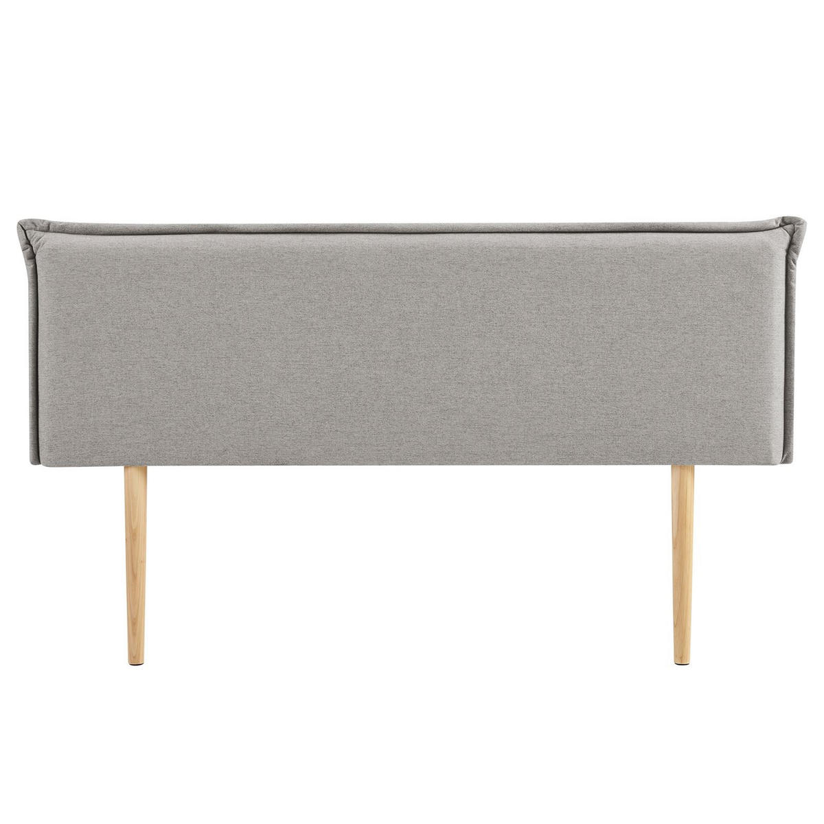 KOPFTEIL VINCEL 160X190 CM - Grau, Textil (162/94/7cm) - IDIMEX