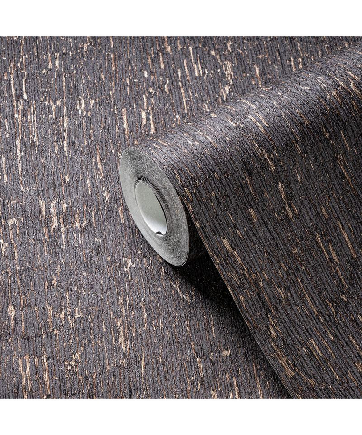 VLIESTAPETE Schwarz 53/1005 cm - Silberfarben/Schwarz, Textil (53/1cm) - KUNSTLOFT