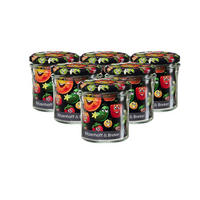 VORRATSGLÄSER Smile transparent 435 ml 6er Set - Transparent, Glas (8/11.5/8cm) - Ritzenhoff Breker