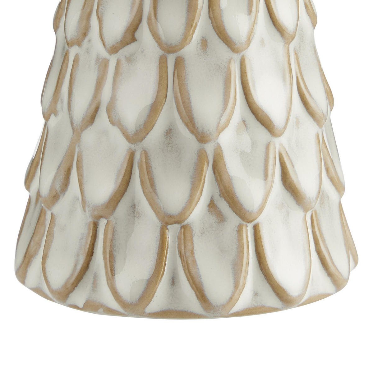 DEKO-TANNE X-Mas - Beige, Keramik (6/16/6cm) - Butlers