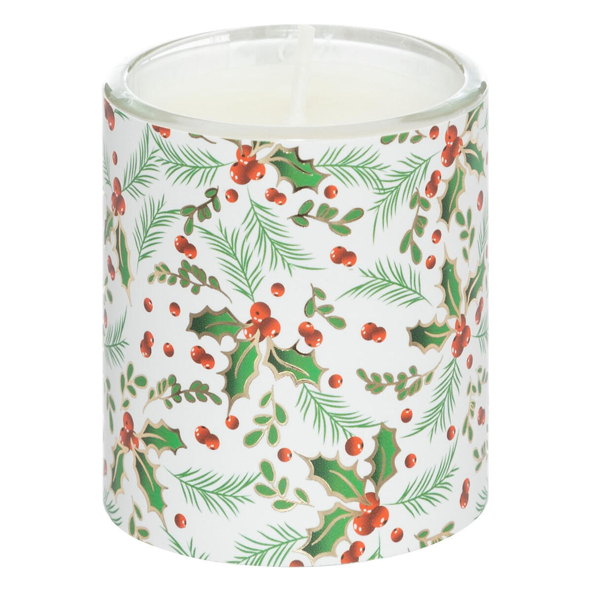 DUFTKERZEN Weihnachtsmotiv 3er-Set - Grün, Glas (5/6cm) - Atmosphera Createur d´interieur