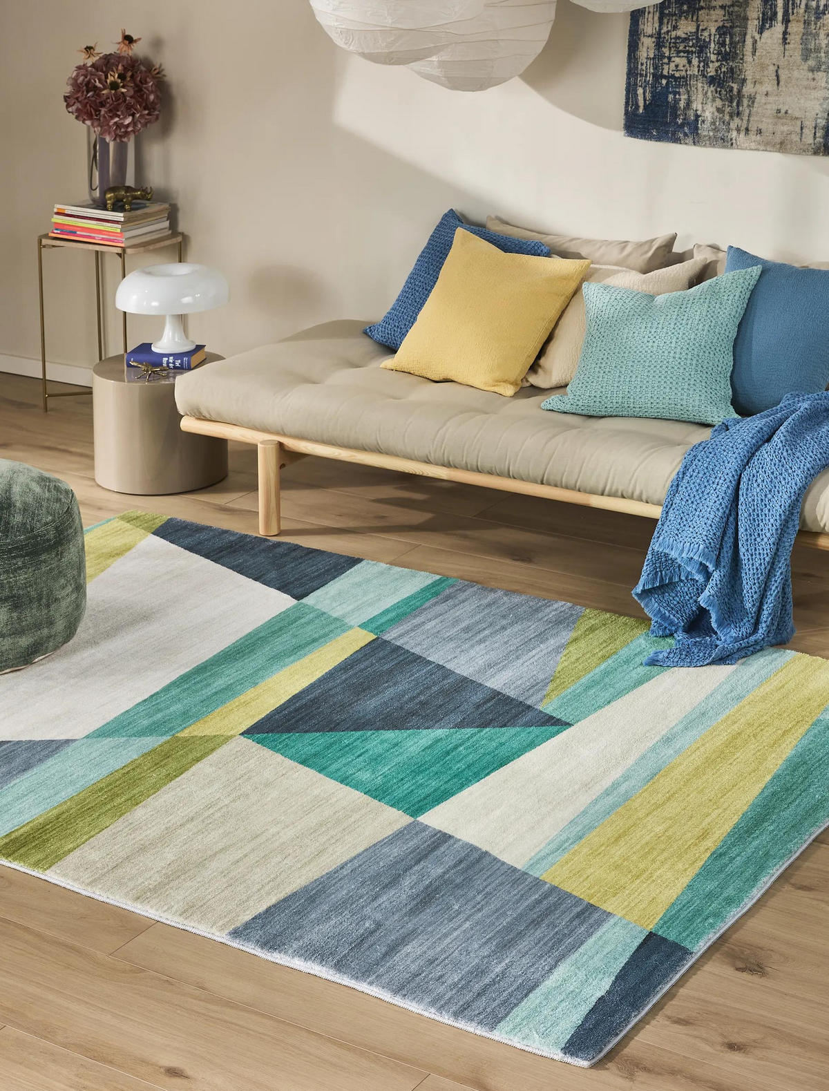 TEPPICH Mara Multicolor 160x230 cm - Multicolor, Kunststoff/Textil (160/230cm) - benuta Pop