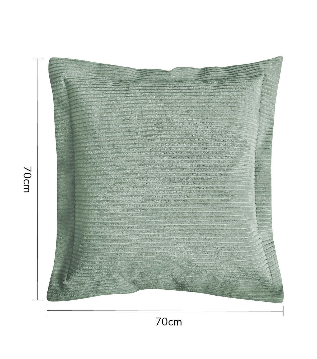 SOFAKISSEN Das Wölkchen - Mintgrün, Textil (70/8cm) - Mokebo
