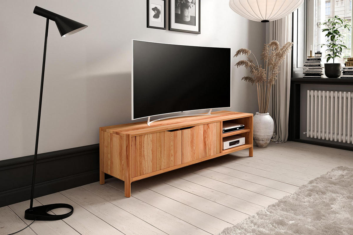 TV-SCHRANK PAUL Kernbuche - Kernbuche, Holz (160/48/50cm) - byoak
