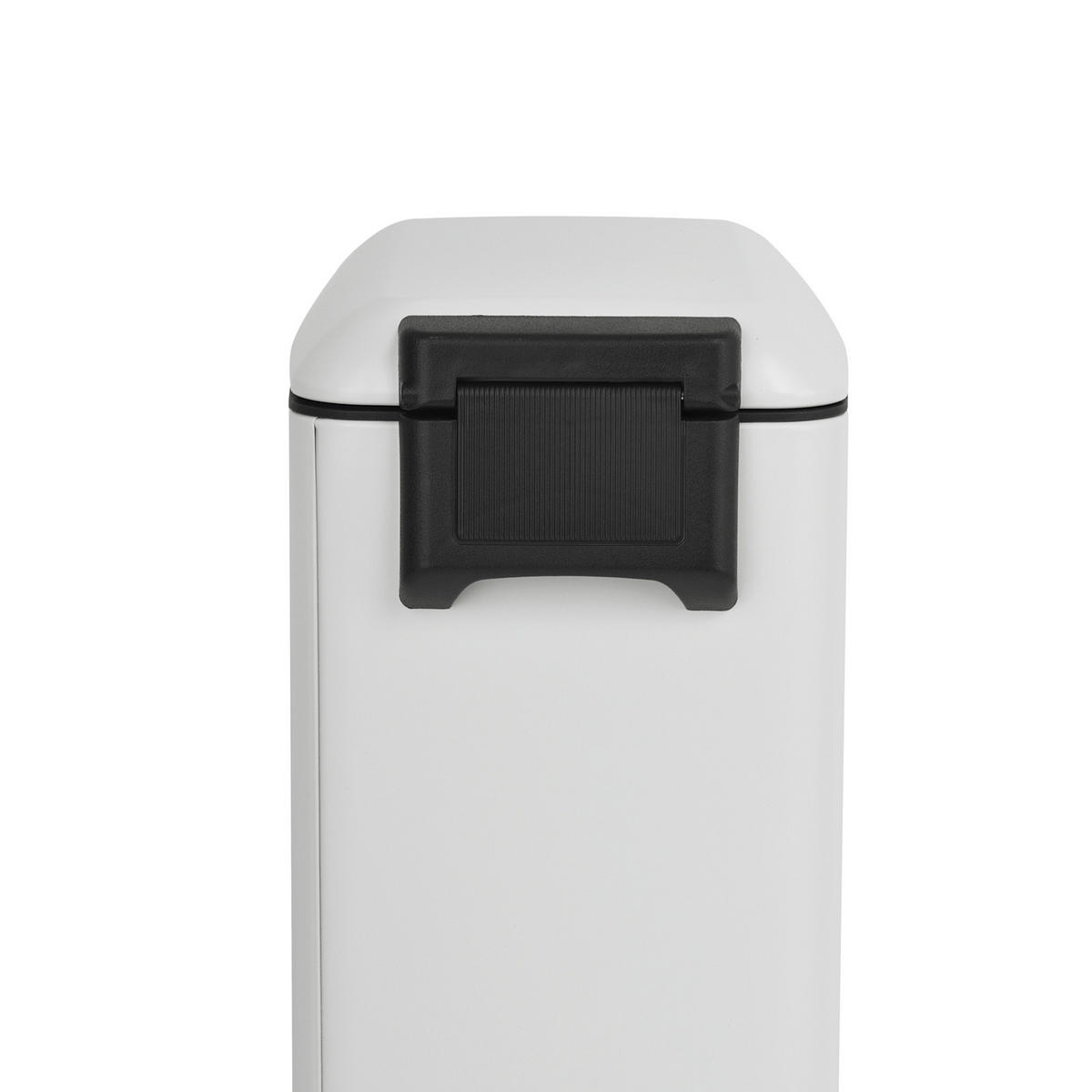 MÜLLEIMER TS12 12L Weiß - Weiß, Metall (20/47/35cm) - SVITA