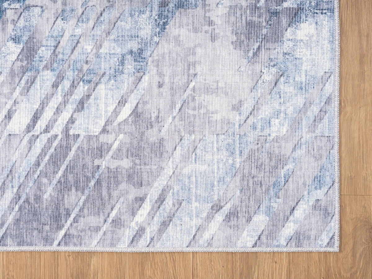 TEPPICH Maris Pastellblau,Silberfarben,Flieder 160/230 cm - Pastellblau, Textil (160/230cm) - My-Rug