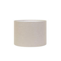 LAMPENSCHIRM Livigno Grau Ø50/38 cm - Grau, Textil (50/50/38cm) - Light & Living