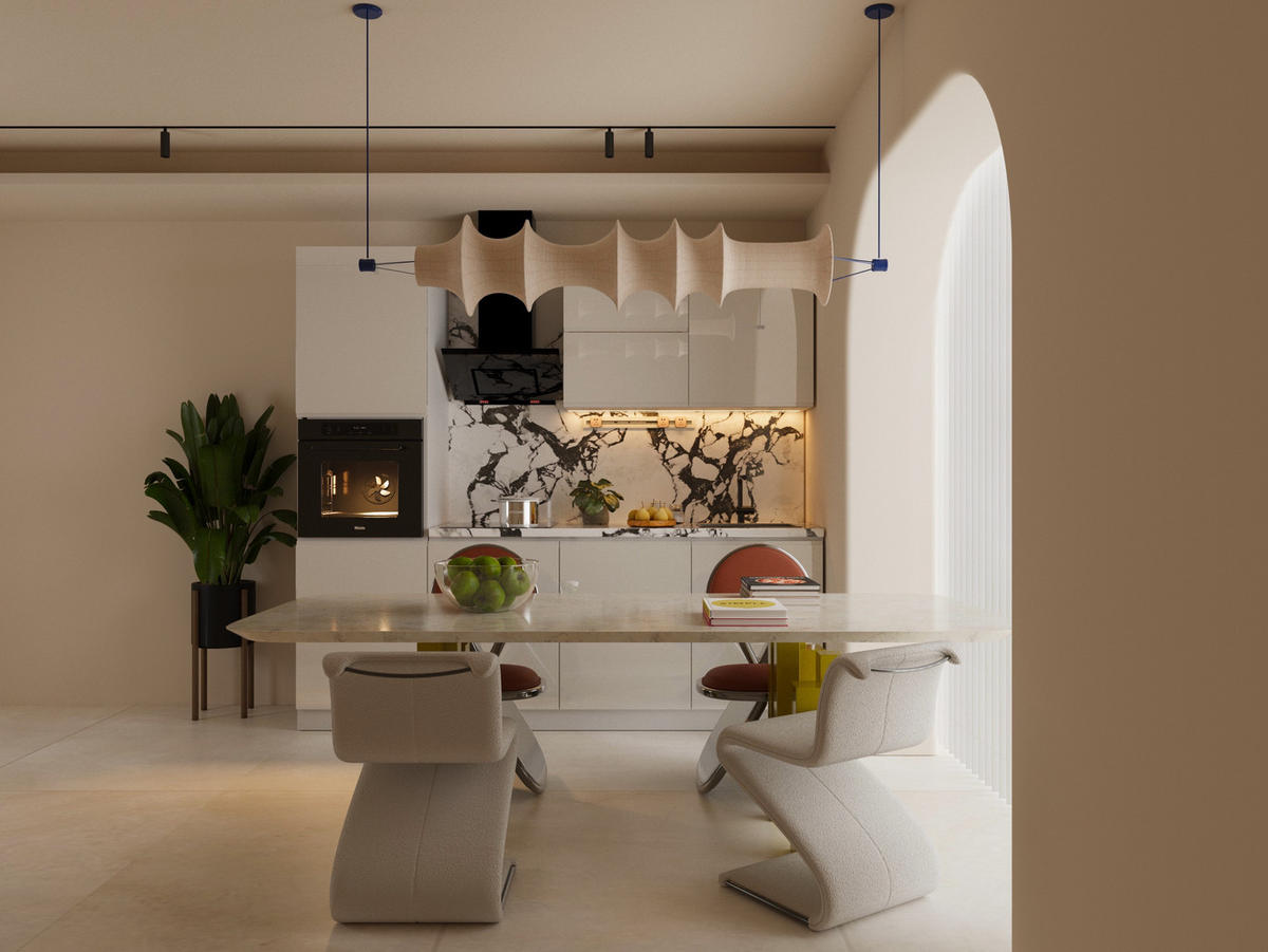 KÜCHENZEILE 240 cm Glanzia – KU-S06 – Weiß – Hochglanz - Weiß Hochglanz, Holzwerkstoff (240/212/60cm)