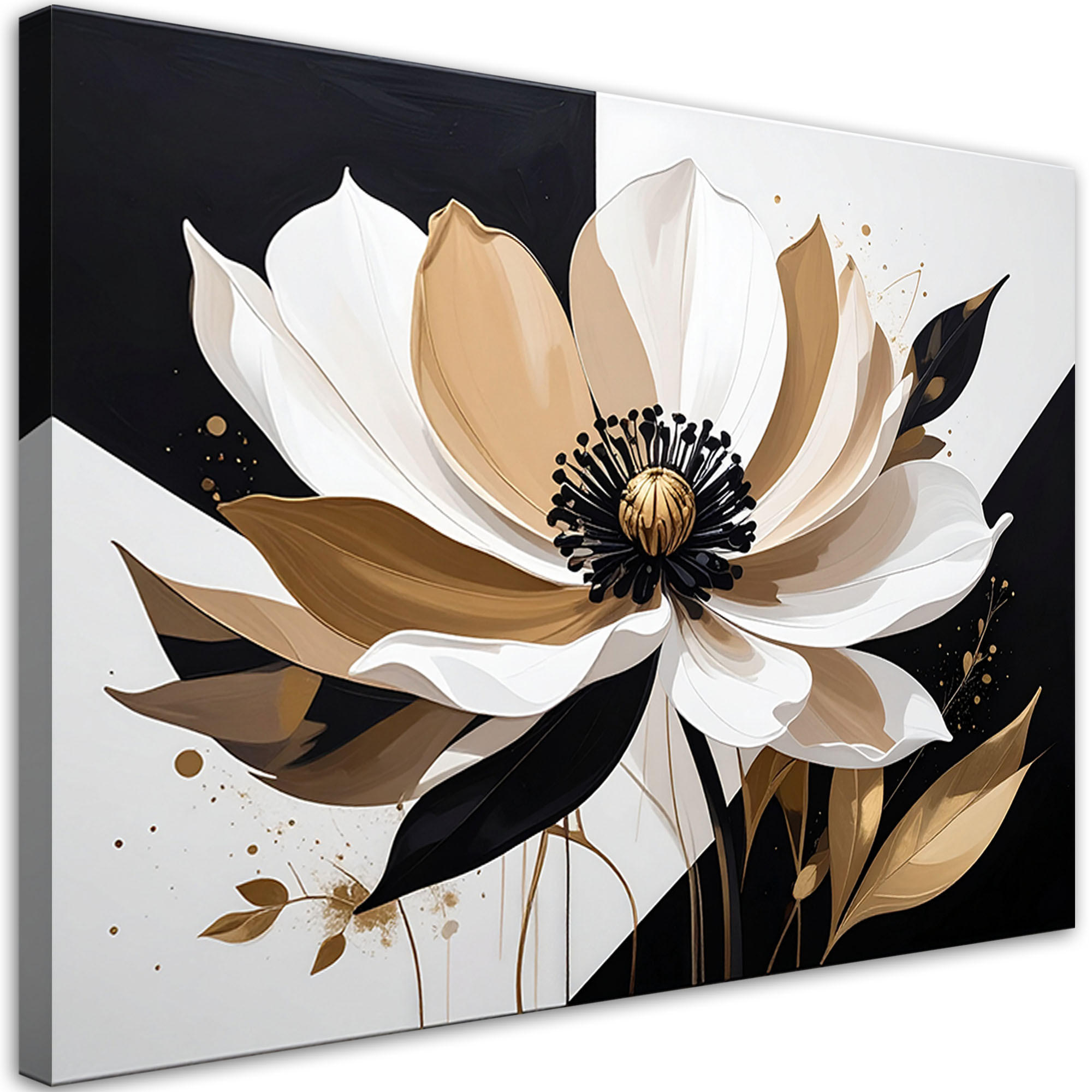 Feeby Wandbild, Beige 120x80 cm