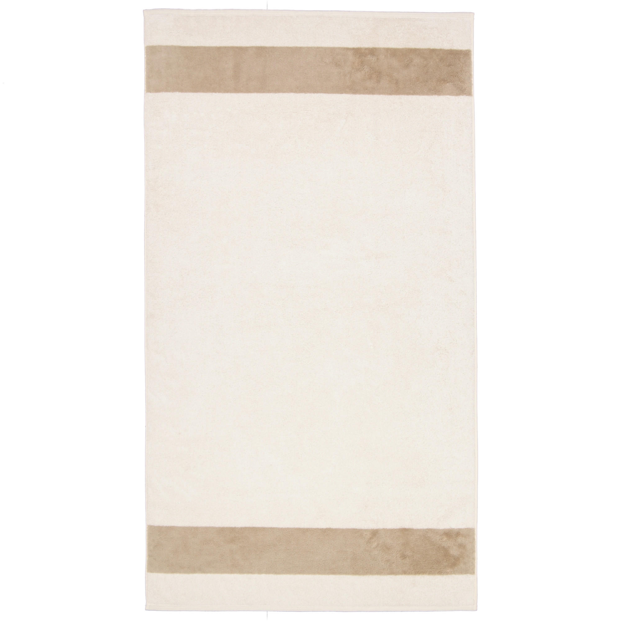 HANDTÜCHER LUXURY DOUBLE 2560 CASHMERE - 33 - Beige, Textil (80/150cm) - Zöllner