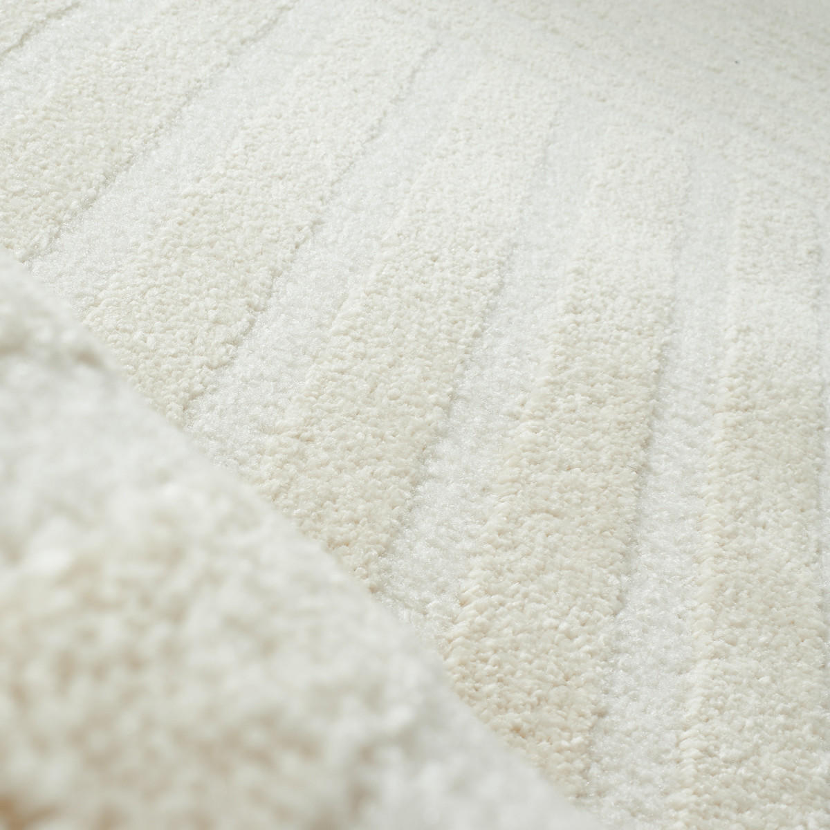 TEPPICH mit Bogenmuster in Creme Bianca 80x150 cm - Creme, Textil (80/150cm) - Nazar Rugs