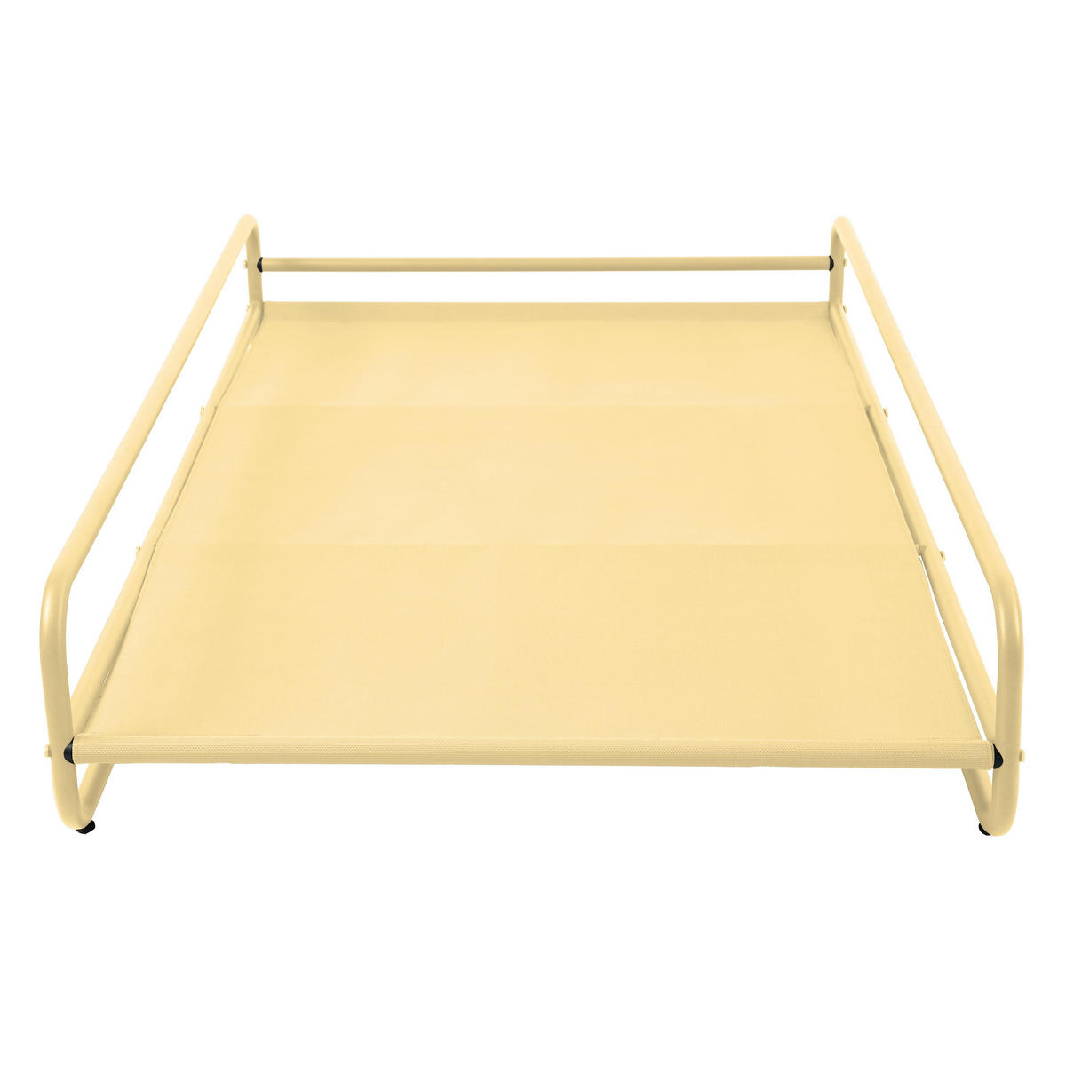 GESTELL für Chaiselongue, gelb - Gelb, Metall (94/30/171cm) - Oviala