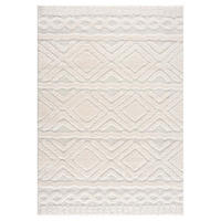 HOCHFLOR-TEPPICH Focus 3382 Creme 140x200 cm - Creme, Textil (140/200cm) - carpet city