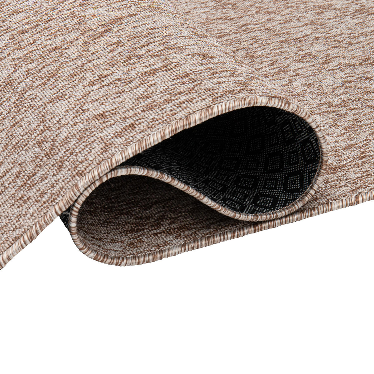 TEPPICH NIZZA Beige 140/200 cm - Beige, Kunststoff (140/200cm) - Tapiso