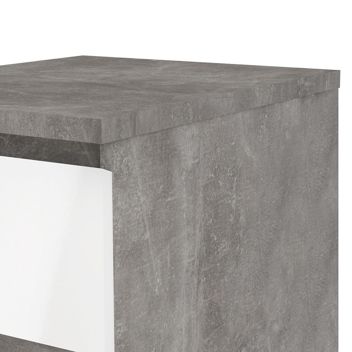 KOMMODE Beton Dekor - Grau, Holzwerkstoff (40/111/50cm) - ebuy24