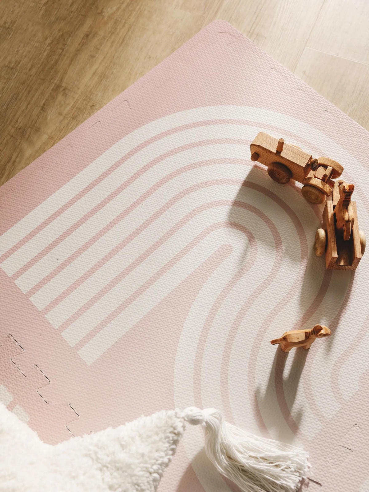 SPIELMATTE Archie Rosa 120x180 cm - Rosa, Textil (120/180cm) - Lytte