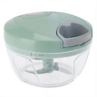 GEMÜSE- UND OBSTSCHNEIDEMASCHINE manuell 13/9 cm - Grün, Kunststoff - Excellent Houseware