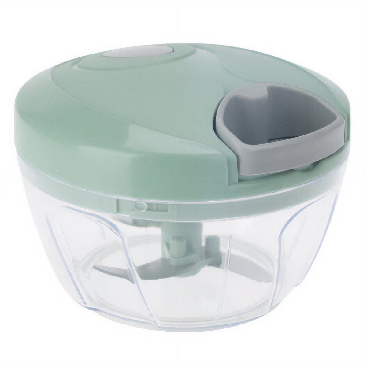 GEMÜSE- UND OBSTSCHNEIDEMASCHINE manuell 13/9 cm - Grün, Kunststoff - Excellent Houseware