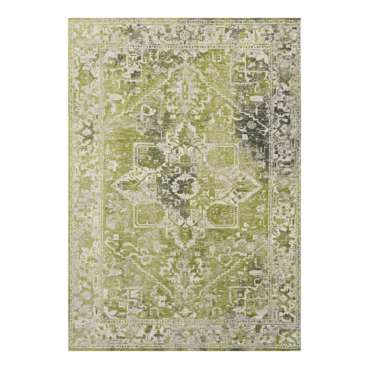 TEPPICH Olive Wood Tabriz 170/240 cm - Grün, Textil (170/240cm) - Louis De Poortere