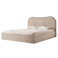 POLSTERBETT Rotello 140x200 cm Beige Chenille Stoff – (Bettkasten, Lattenrost) - Beige, Holz/Holzwerkstoff (140/200cm) - Ravio