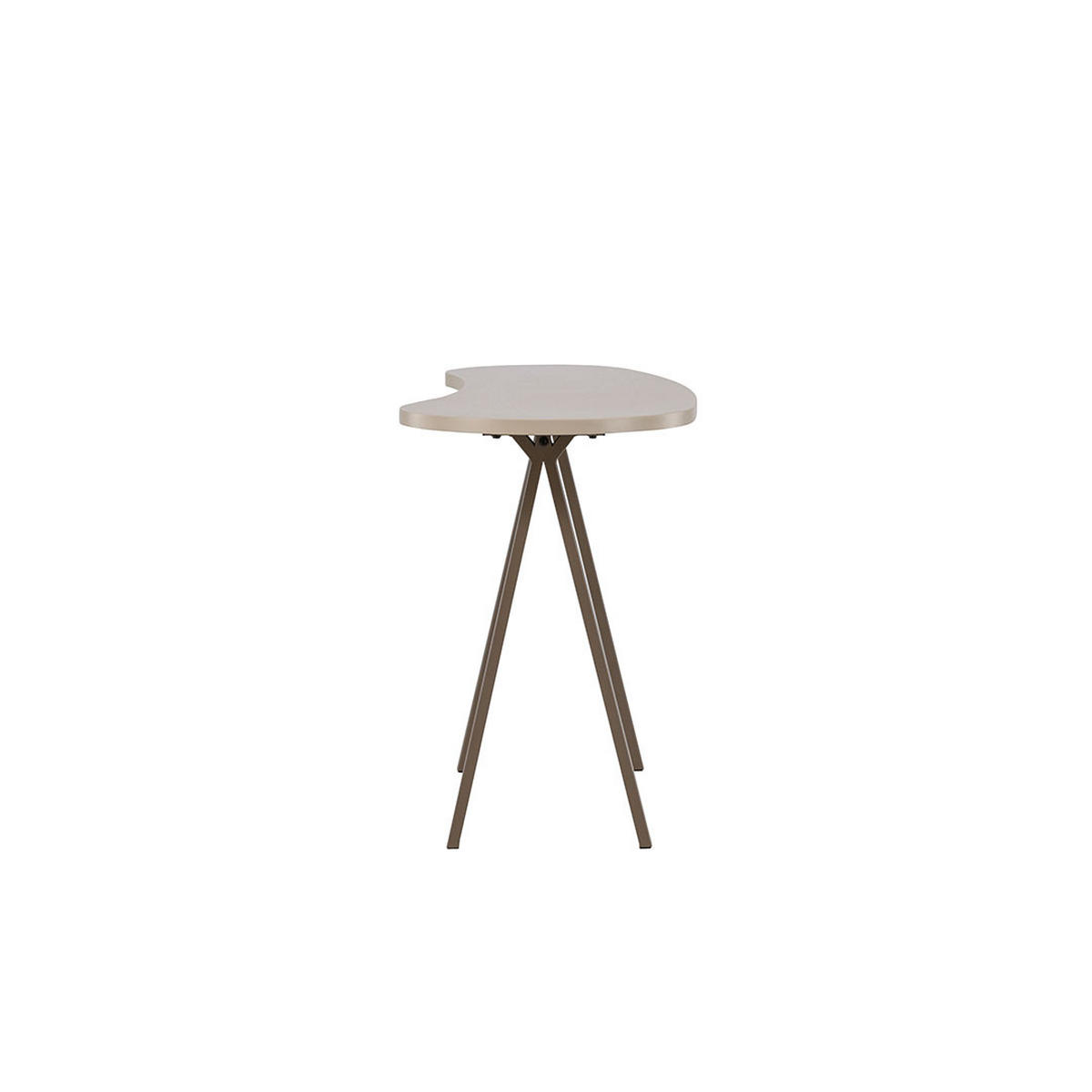 SCHREIBTISCH, Holmestrand, Beige, Stahl, 50 x 115 x 75 cm - Beige, Metall (115/50/75cm) - ebuy24