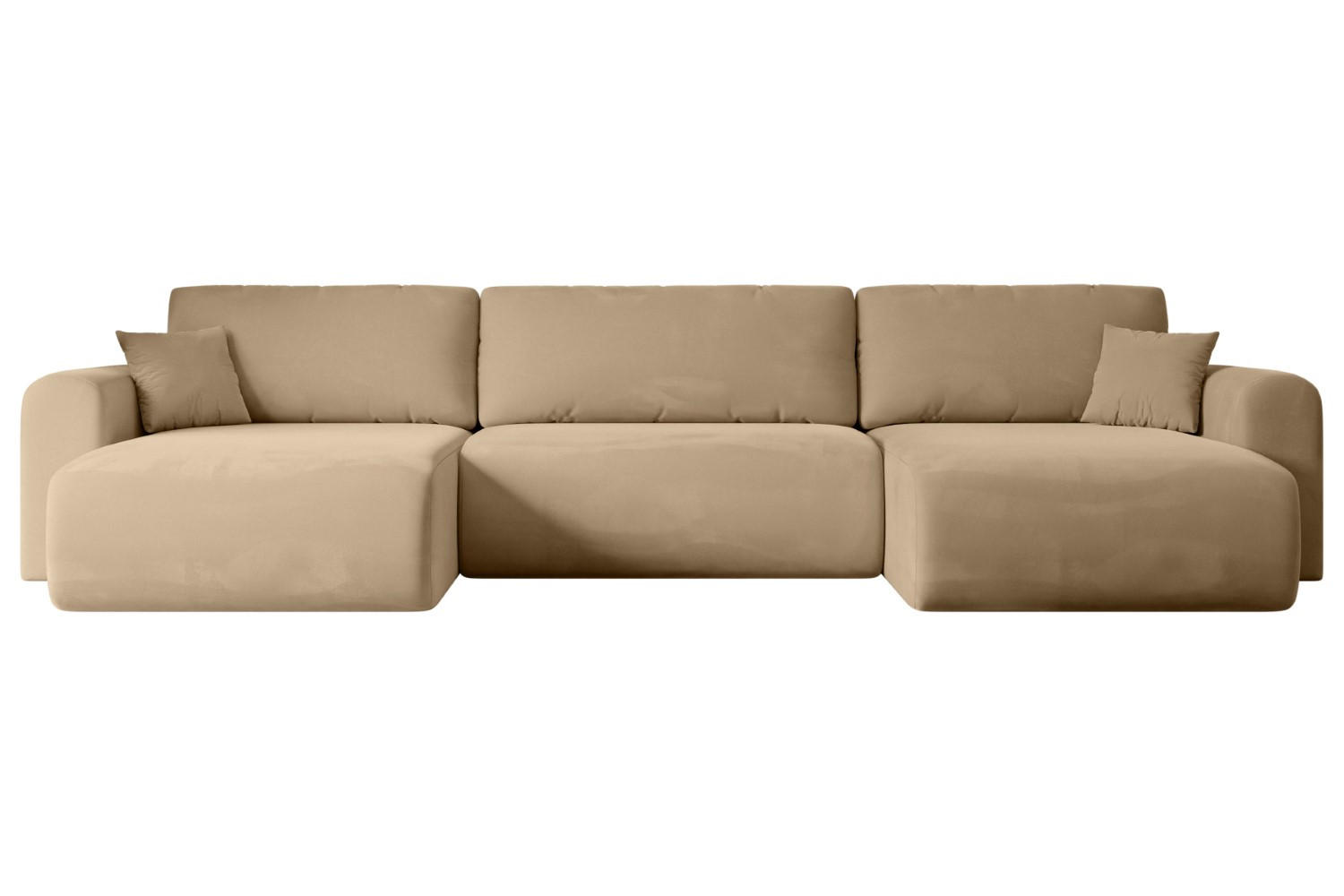 Altdecor Wohnlandschaft Beige 362x83x145 cm