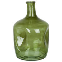 BLUMENVASE Glas grün Kerala - Grün, Glas (30cm) - Beliani
