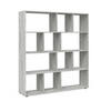 RAUMTEILER Pilar Grau 131.6 x 143 cm - Grau, Holzwerkstoff (131.6/143/29cm) - Vicco