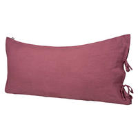 KISSENBEZUG reines Leinen rose-de provence 40/80 cm - Altrosa, Naturmaterialien (40/80cm) - beties Heimtextil