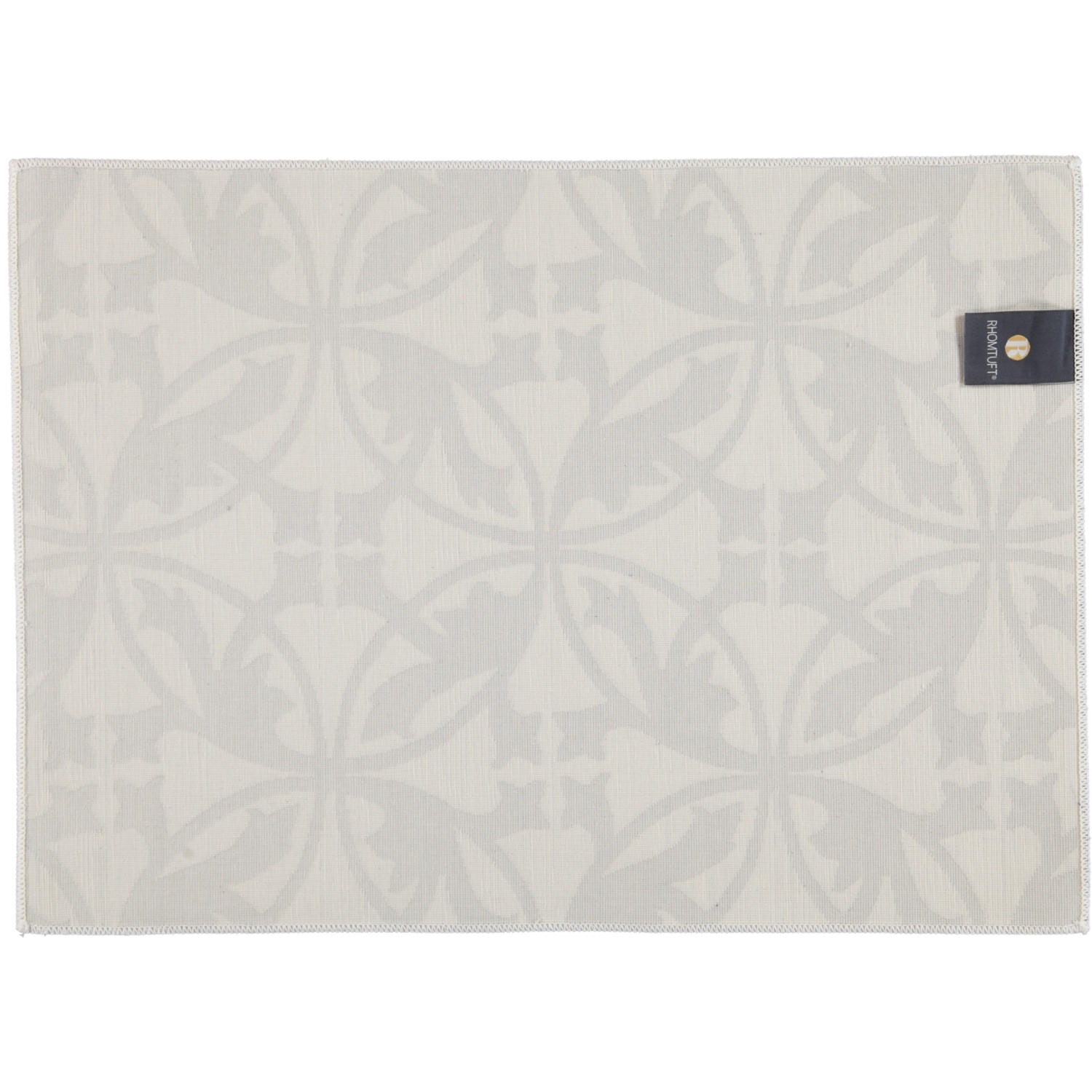 BADEMATTEN MAURO WEISS-KIESEL - 1469 - Grau, Textil (50/70cm) - Rhomtuft