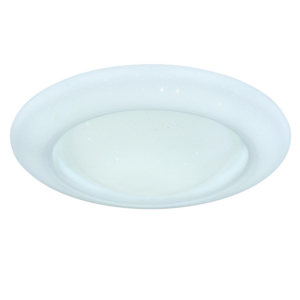 LED DECKENLEUCHTE MARINO Weiß Metall - Weiß, Metall (51/51/10.5cm) - Globo Lighting