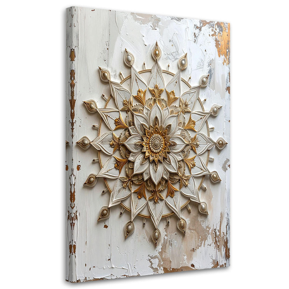 Feeby Leinwandbild Beige 20x30 cm