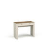 KONSOLENTISCH Mossa Kaschmir, mit Schubladen - Beige, Holzwerkstoff (50/102/79cm) - Bettso