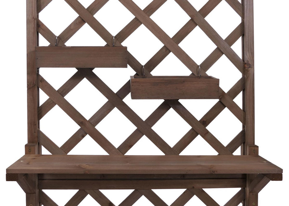 HOCHBEET 135x70x30cm Braun - Braun, Holz (70/135/30cm) - PROREGAL