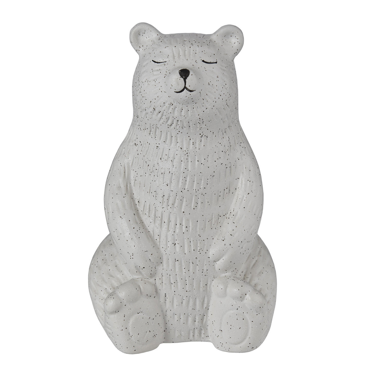DEKO-EISBÄR Frosty - Weiß, Keramik (12/19/12cm) - Butlers