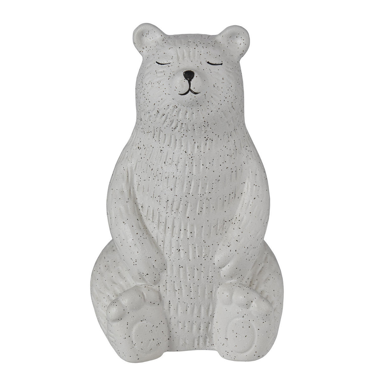 DEKO-EISBÄR Frosty - Weiß, Keramik (12/19/12cm) - Butlers