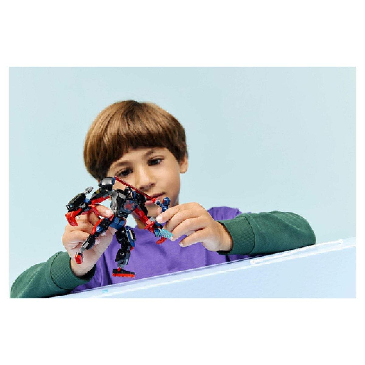KLEMMBAUSTEINE Miles Morales - Rot, Kunststoff (15.7/4.5/14.1cm) - Lego