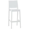BARHOCKER MIAMI Weiß Kunststoff - Weiß, Kunststoff (45/105/51cm) - DELUKE