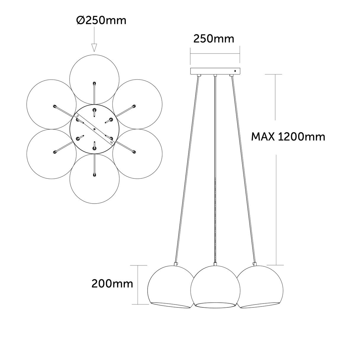 HÄNGELEUCHTE - Rot, Metall (25/25/20cm) - Lumicom