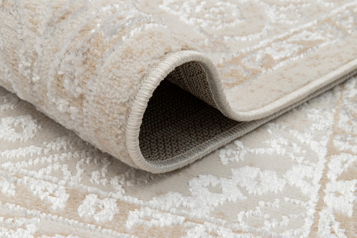 TEPPICH ARES Creme 180/250 cm - Creme, Kunststoff (180/250cm) - Tapiso