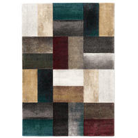 DESIGNER TEPPICH MAUI MODERN TREND - Grün, Textil (80/150cm) - Pergamon
