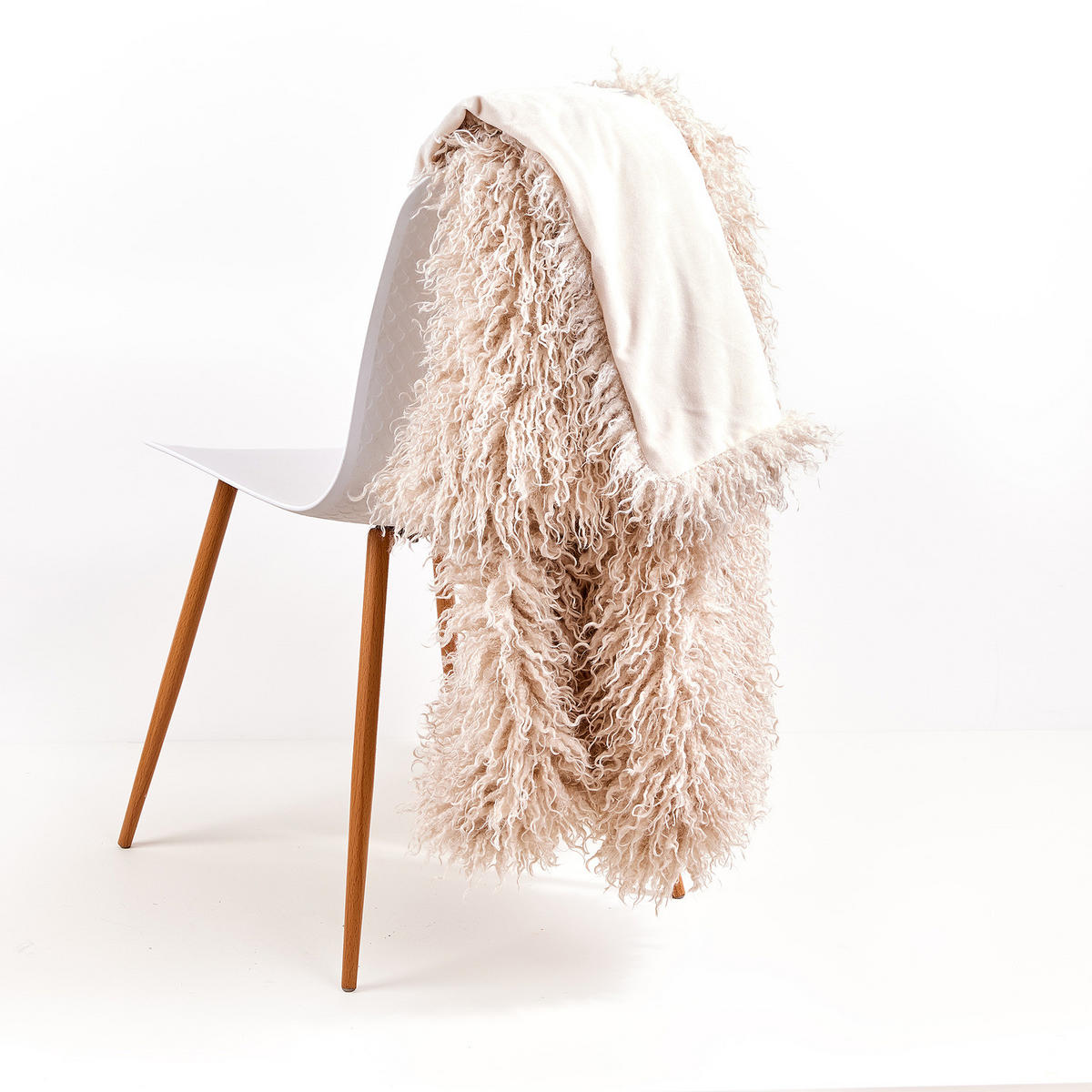 DECKE TIiet - Creme, Kunststoff (150/200cm) - Butlers