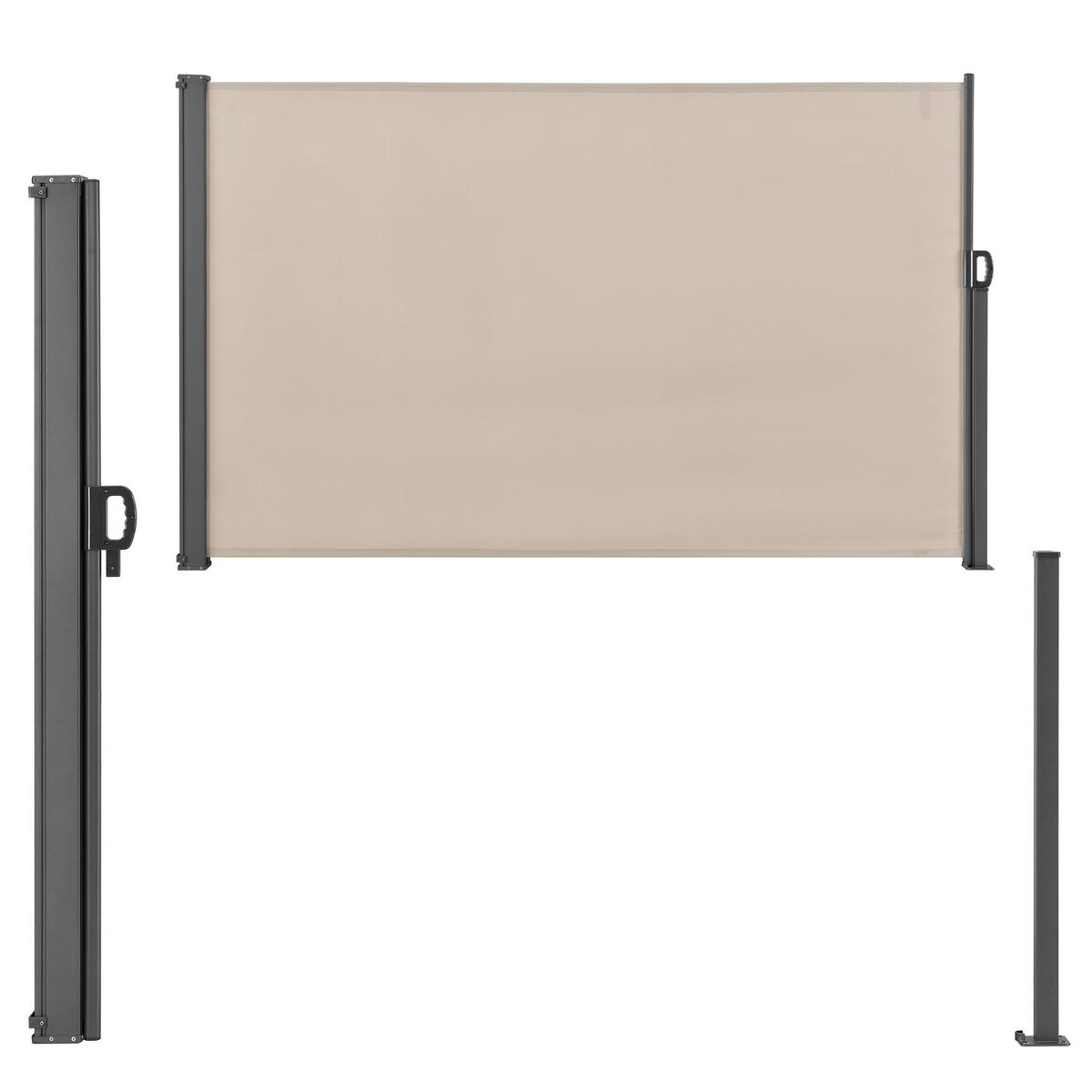 SEITENMARKISE Mulhacén - Sandfarben, Textil (300/160cm) - pro.tec