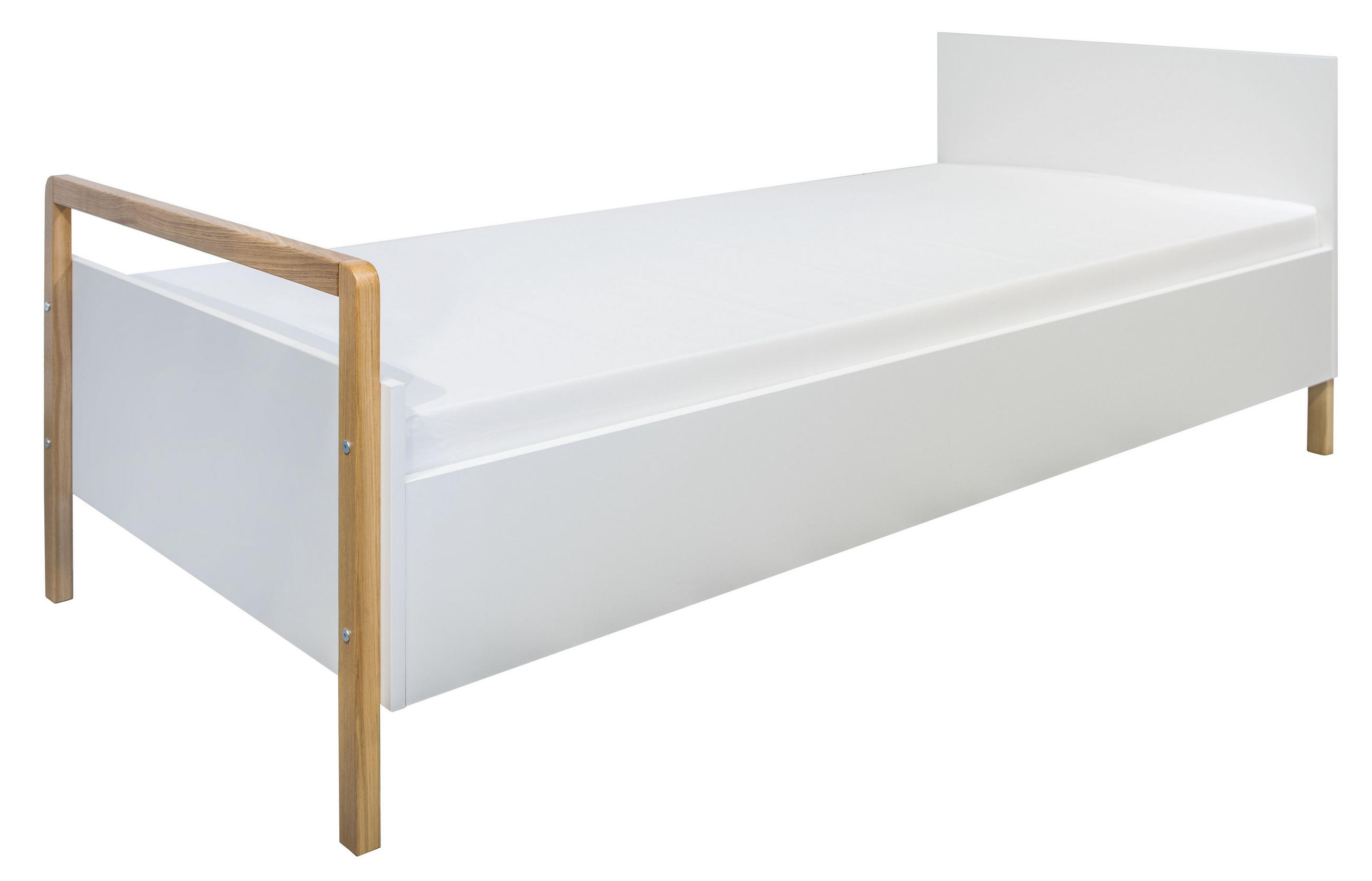 RAUMHIRSCH FURNITURE DĚTSKÁ POSTEL VICTOR se zásuvkou bez matrace bílá 84/91/190